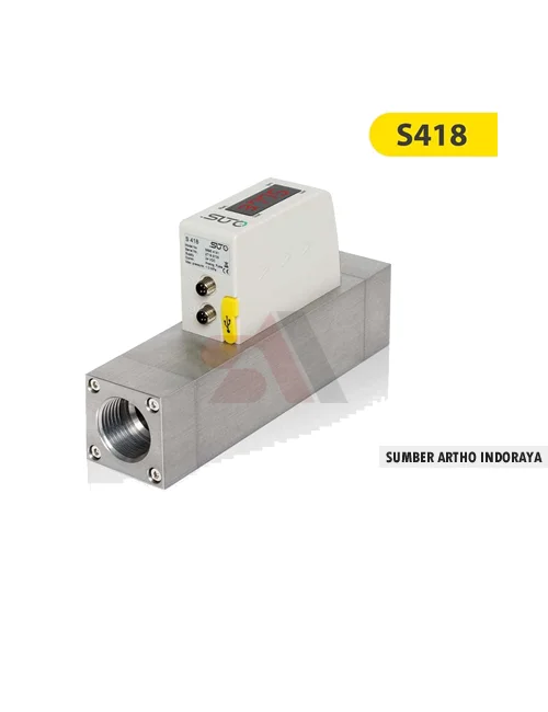 Compact Thermal Mass Flow Meter Pro-Inline S418